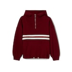 Felpa bambino in cotone con cappuccio