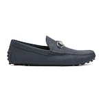 blue GG leather