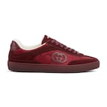 Rosso Ancora suede