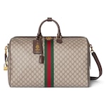 beige and dark brown fabric