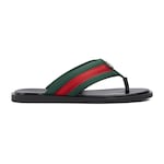 Men's thong sandal with Interlocking G