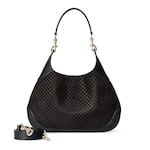 black GG suede