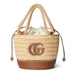 Minibolso bucket tejido
