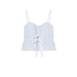 Gucci cotton fil coupé top