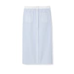 Jupe en fil de coton coupé Gucci