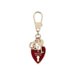 Heart-shaped keychain