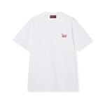 T-shirt in jersey di cotone stampato