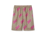 beige, marrone e fucsia