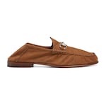 light brown suede