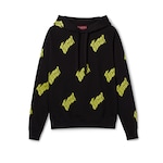 Embroidered cotton jersey sweatshirt
