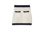 Fine cotton crochet skirt