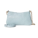 light blue leather