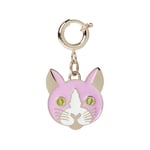 Cat-shaped bag charm
