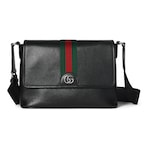 black soft leather