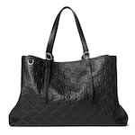 black leather