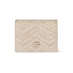 taupe and white GG denim