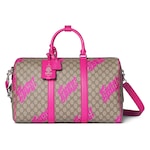 beige and dark brown GG Monogram