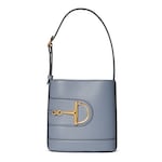 dusty blue leather