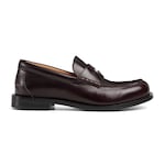 dark bordeaux leather