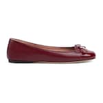 Rosso Ancora red leather