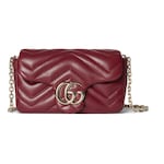 Rosso Ancora red leather