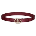 Rosso Ancora red leather