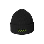 Cappello in lana con ricamo