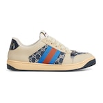 Sneaker Screener donna con cristalli GG