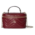 Rosso Ancora red leather