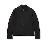 Cotton twill jacket with Web detail 