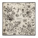 Portaoggetti con stampa Gucci Flora Sketch misura grande