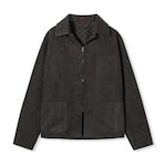 Chaqueta de lona de algodón delavé