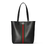 black soft leather