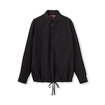 Cotton poplin shirt with logo