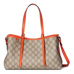 tessuto GG beige e marrone