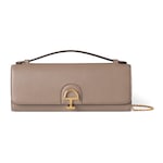 taupe leather
