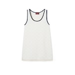 GG fine cotton jacquard dress