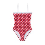 Costume da bagno in jersey stretch stampato