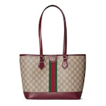 tejido GG beige y café