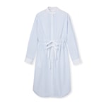 Robe-chemise en coton et fil coupé Gucci