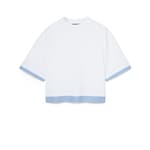 T-shirt en jersey doux avec broderie