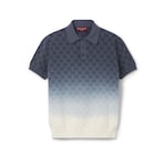 Polo en jacquard GG en maille de coton