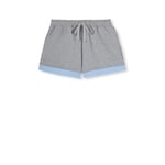 Short en jersey de coton avec broderie