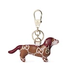 cuir GG marron et rose