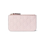 pink GG leather