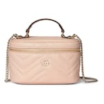 pale pink leather