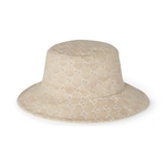 Cloche in denim GG con Morsetto