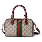 beige and brown GG fabric