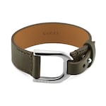dark green leather