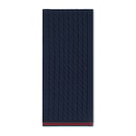 Children's knit wool scarf with Web